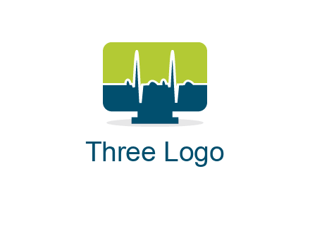 computer screen logo