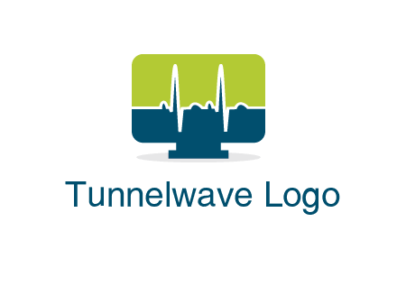 computer screen logo