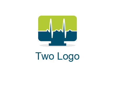 computer screen logo