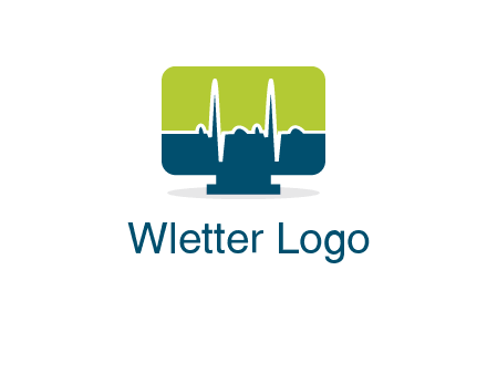 computer screen logo
