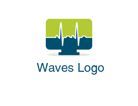 computer screen logo