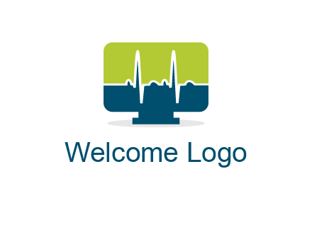computer screen logo