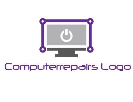 free computer repair logo