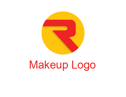 letter r inside circle logo