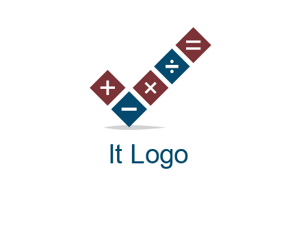 tick mark with mathematical symbols 