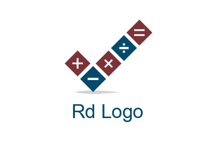 tick mark with mathematical symbols 