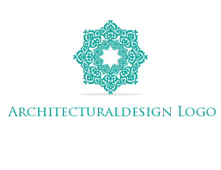 Motif pattern octagon shape mandala