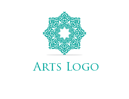 Motif pattern octagon shape mandala