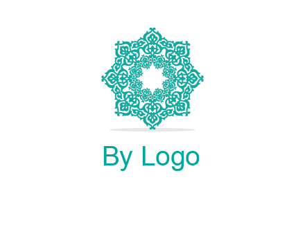 Motif pattern octagon shape mandala