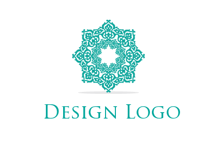 Motif pattern octagon shape mandala