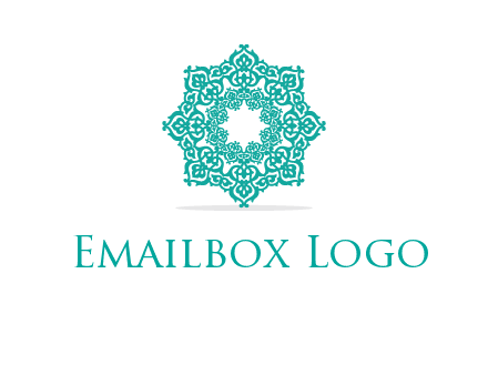 Motif pattern octagon shape mandala