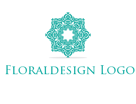 Motif pattern octagon shape mandala