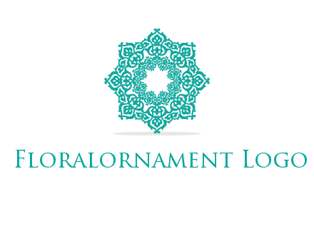 Motif pattern octagon shape mandala