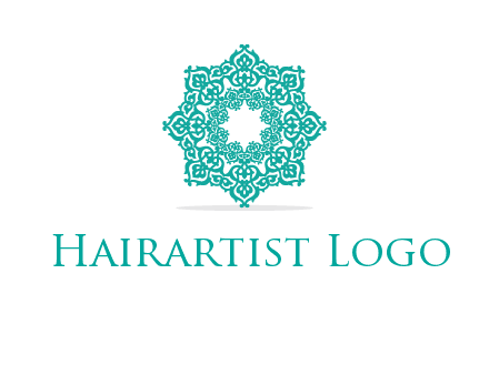 Motif pattern octagon shape mandala