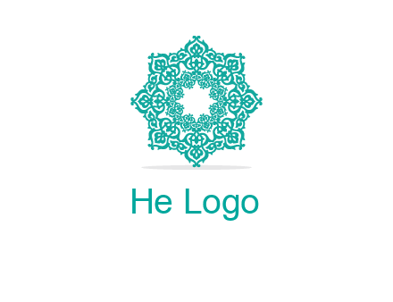 Motif pattern octagon shape mandala