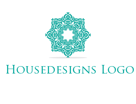 Motif pattern octagon shape mandala