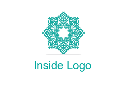 Motif pattern octagon shape mandala