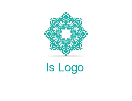 Motif pattern octagon shape mandala