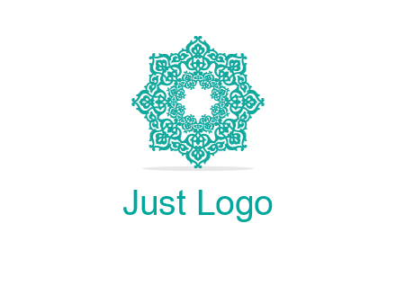 Motif pattern octagon shape mandala