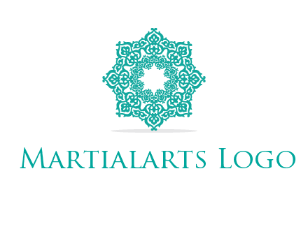 Motif pattern octagon shape mandala
