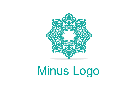 Motif pattern octagon shape mandala