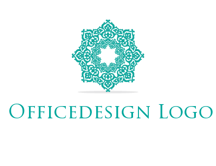 Motif pattern octagon shape mandala