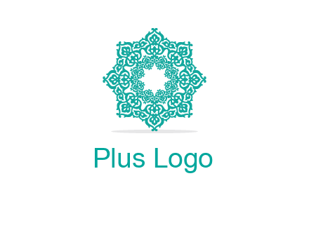 Motif pattern octagon shape mandala