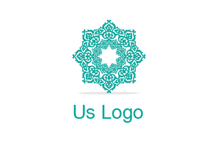 Motif pattern octagon shape mandala