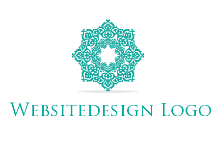 Motif pattern octagon shape mandala