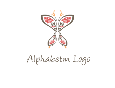 flourish butterfly illustration