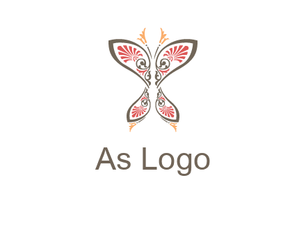 flourish butterfly illustration