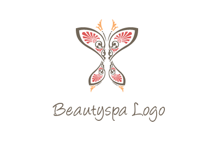 flourish butterfly illustration