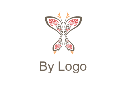 flourish butterfly illustration