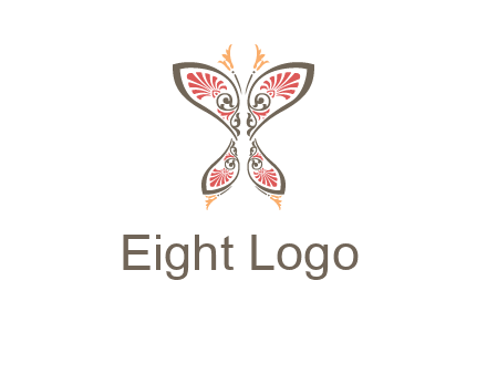 flourish butterfly illustration