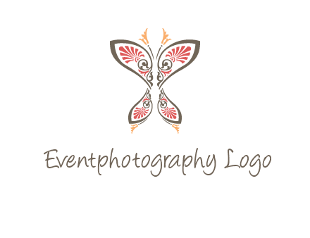 flourish butterfly illustration