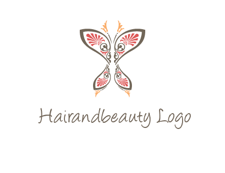 flourish butterfly illustration