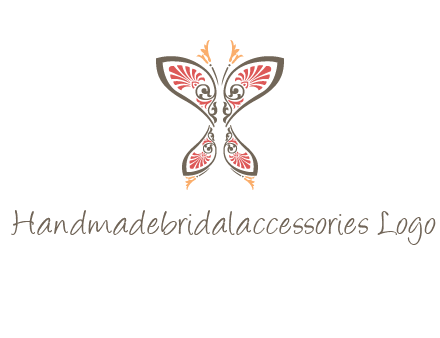 flourish butterfly illustration