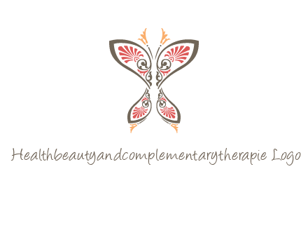 flourish butterfly illustration