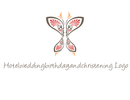 flourish butterfly illustration