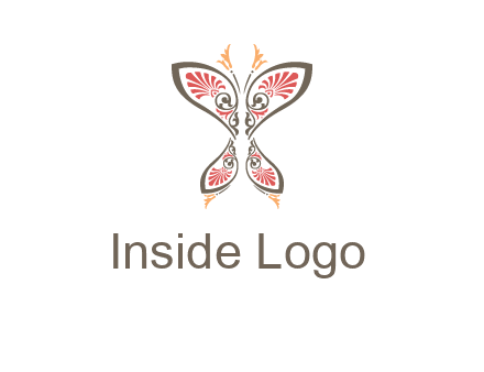 flourish butterfly illustration