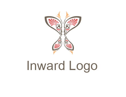 flourish butterfly illustration