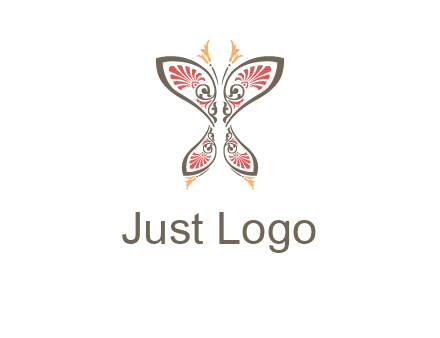 flourish butterfly illustration