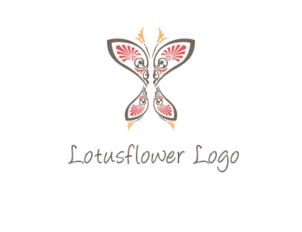 flourish butterfly illustration