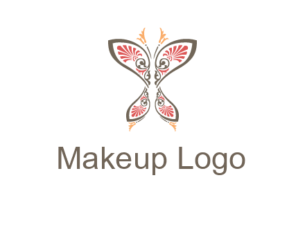 flourish butterfly illustration