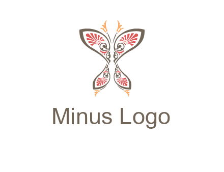 flourish butterfly illustration