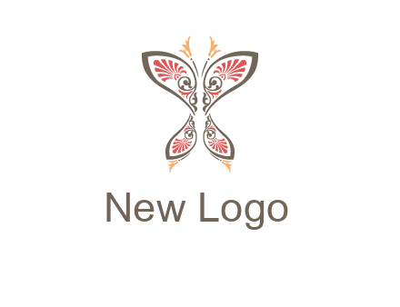flourish butterfly illustration