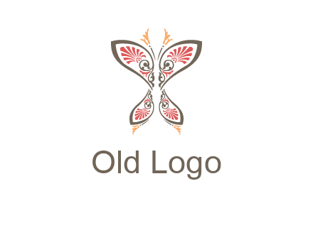 flourish butterfly illustration