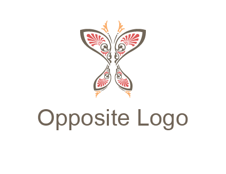 flourish butterfly illustration