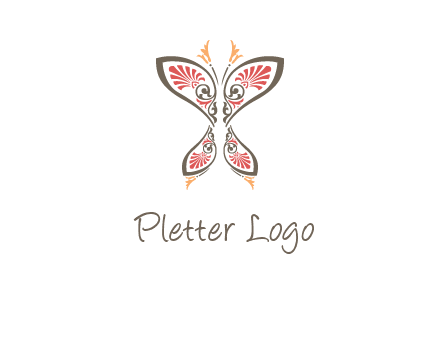 flourish butterfly illustration