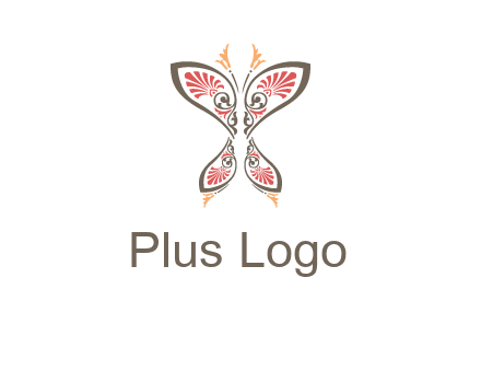 flourish butterfly illustration